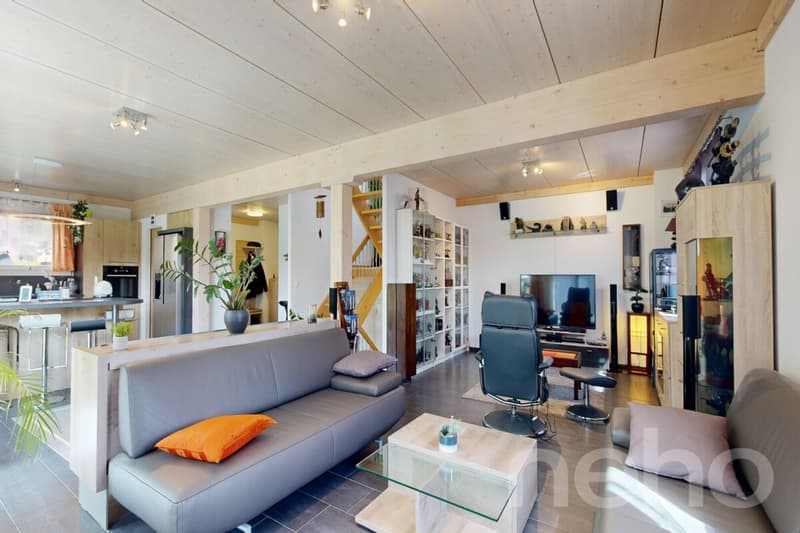 Villa familiale contemporaine avec jardin aux portes d?Estavayer (8)