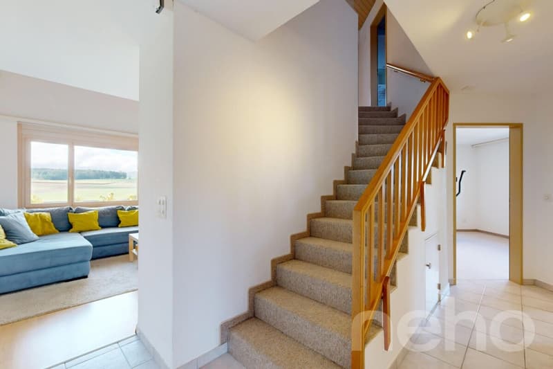 Schöne 6,5-Zimmer-Maisonette-Dachwohnung mit Terrassen und Aussicht (9)
