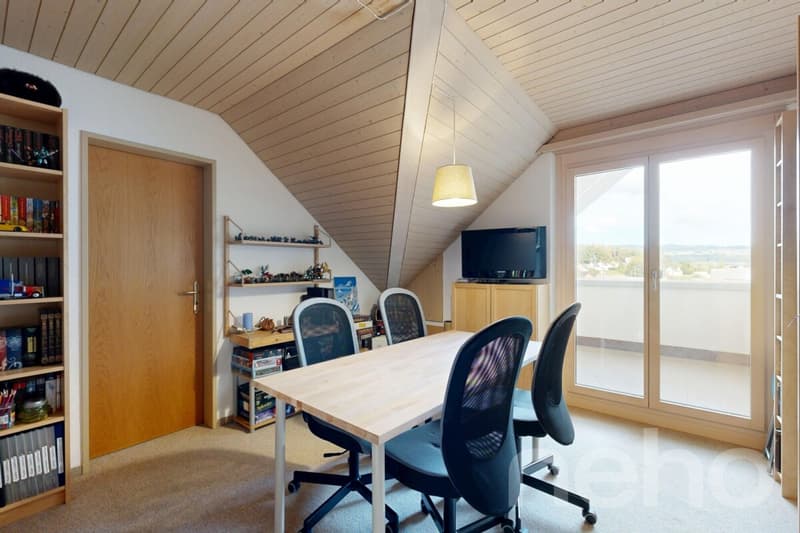 Schöne 6,5-Zimmer-Maisonette-Dachwohnung mit Terrassen und Aussicht (11)