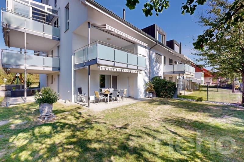 4.5-Zimmerwohnung mit Garten, Terrassen und viel Privatsphäre (11)