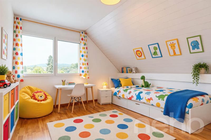 Wohnen auf zwei Ebenen - Stilvolle 4.5 Zimmer-Maisonettewohnung (7)