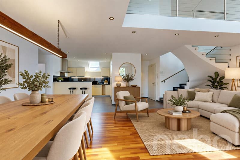 Wohnen auf zwei Ebenen - Stilvolle 4.5 Zimmer-Maisonettewohnung (2)