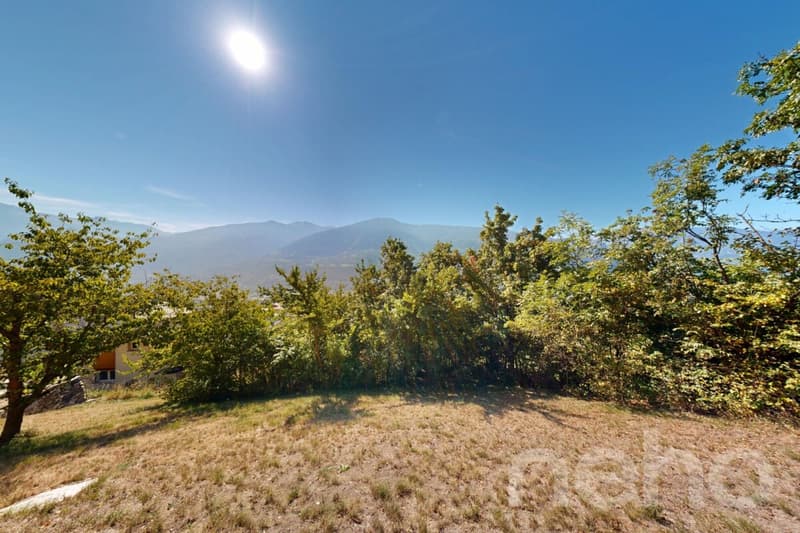 Superbe terrain constructible de 893 m² à Flanthey (Lens) (10)