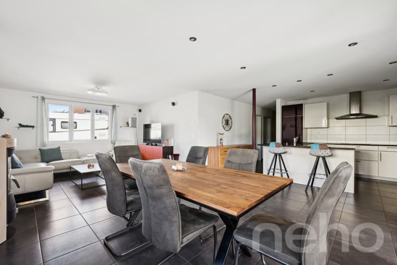 Maison familiale avec piscine sur une parcelle de 1'000 m² (4)