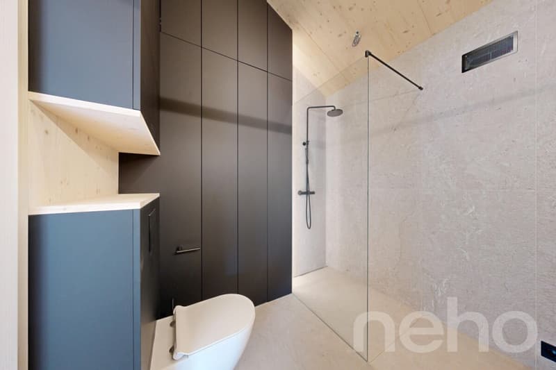 Neubau-Dachgeschosswohnung mit besonderer Architektur und Bergsicht (11)