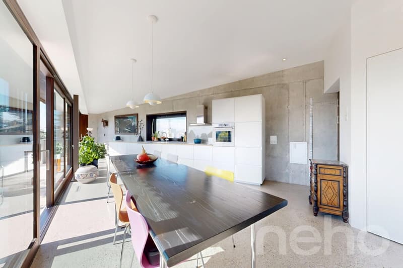 Magnifique appartement en attique au calme absolu à Chailly (5)