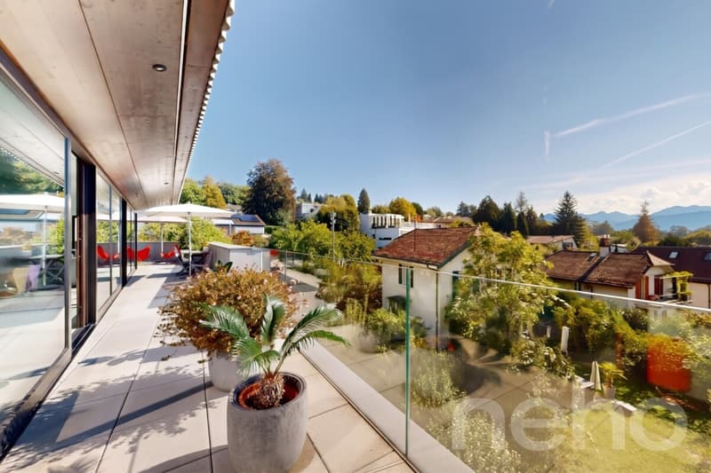 Magnifique appartement en attique au calme absolu à Chailly (7)