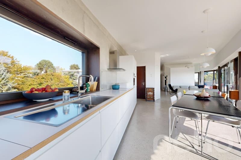Magnifique appartement en attique au calme absolu à Chailly (11)