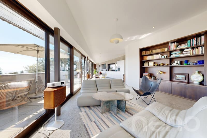 Magnifique appartement en attique au calme absolu à Chailly (4)