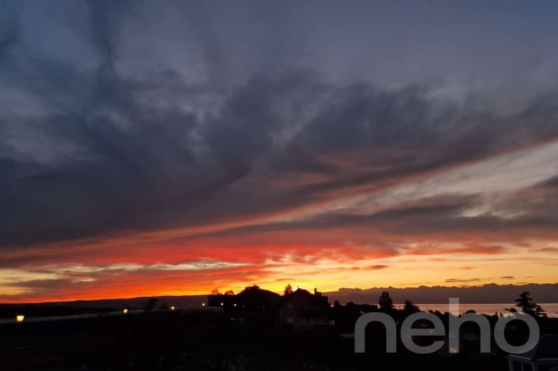 Attique lumineux en position dominante avec vue Léman-Alpes (2)