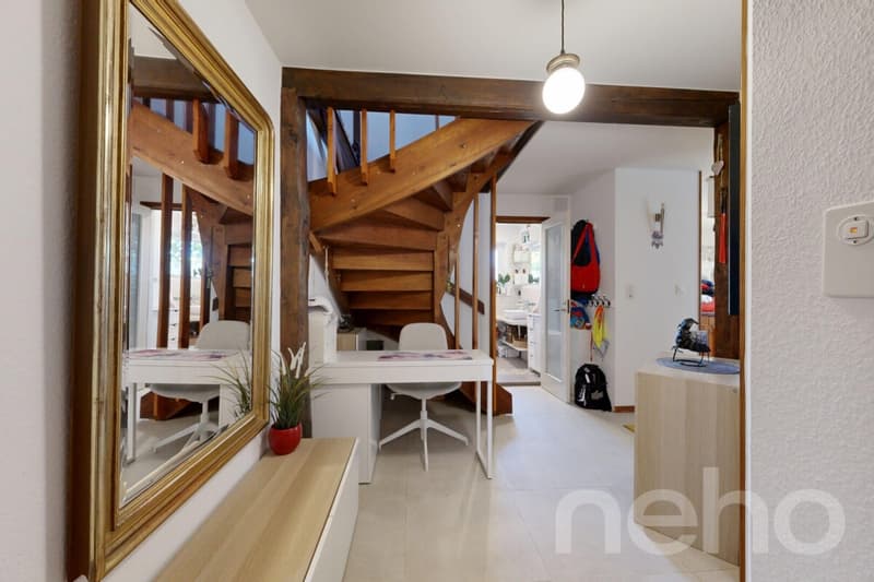4.5 pièces esprit maison avec 1043 m² de jardin privatif (5)