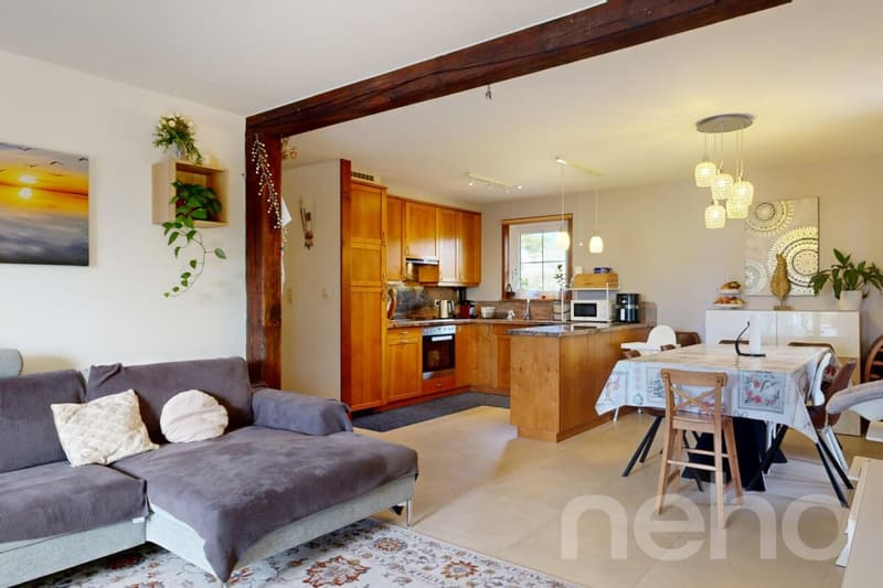 4.5 pièces esprit maison avec 1043 m² de jardin privatif (4)
