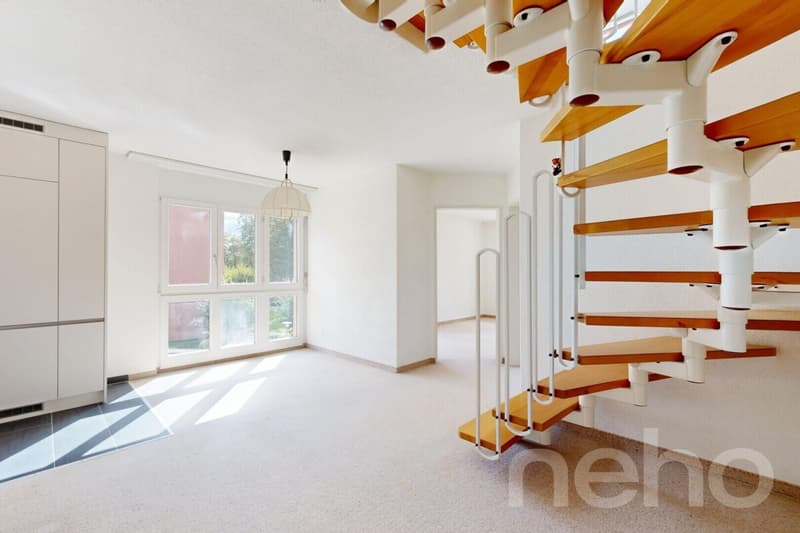 Naturnahe 3.5-Zimmer-Maisonettewohnung in Dübendorf (1)