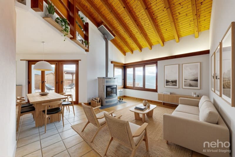 Maison 8.5 + appartement 2.5 indépendant avec vue (9)