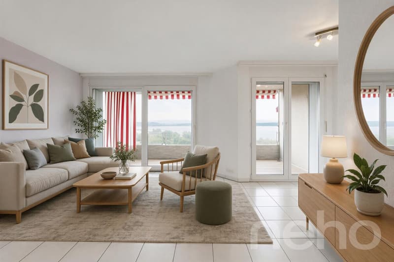 Appartement 3.5 pièces au calme, vue sur le lac (4)
