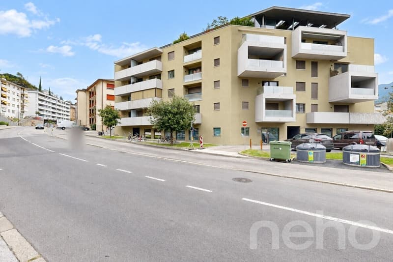 Sion : appartement de 3,5 pièces lumineux avec grand balcon (11)