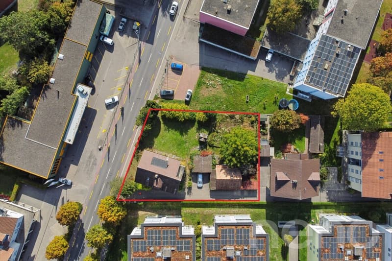 Grundstück in Burgdorf: 1'307 m² in der Wohnzone 3 (4)