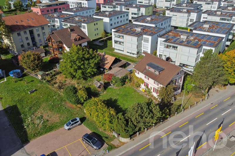 Grundstück in Burgdorf: 1'307 m² in der Wohnzone 3 (1)