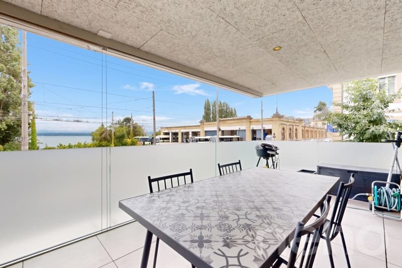 Appartement 4.5 pces, terrasse 36m2 au bord du lac (3)