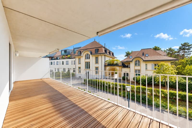 Elégant 3.5 pièces avec grand balcon et crèche dans l'immeuble (1)