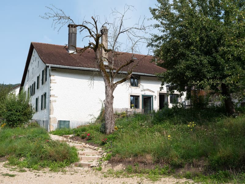 Rare object – Property on the banks of the Doubs located in Soubey (25)