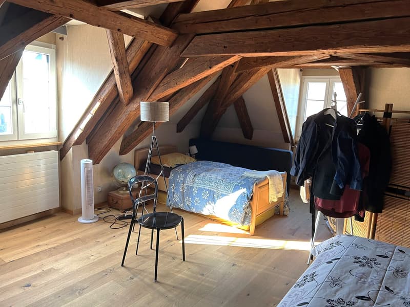 Bel appartement avec cachet en duplex de 3 pièces en PPE à Porrentruy (7)