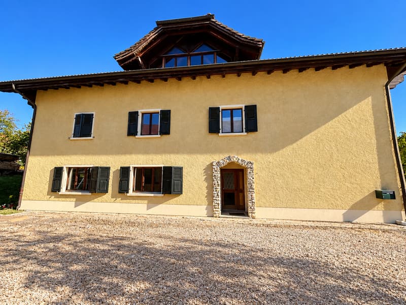 Bâtisse villageoise mixte située à Courgenay (11)