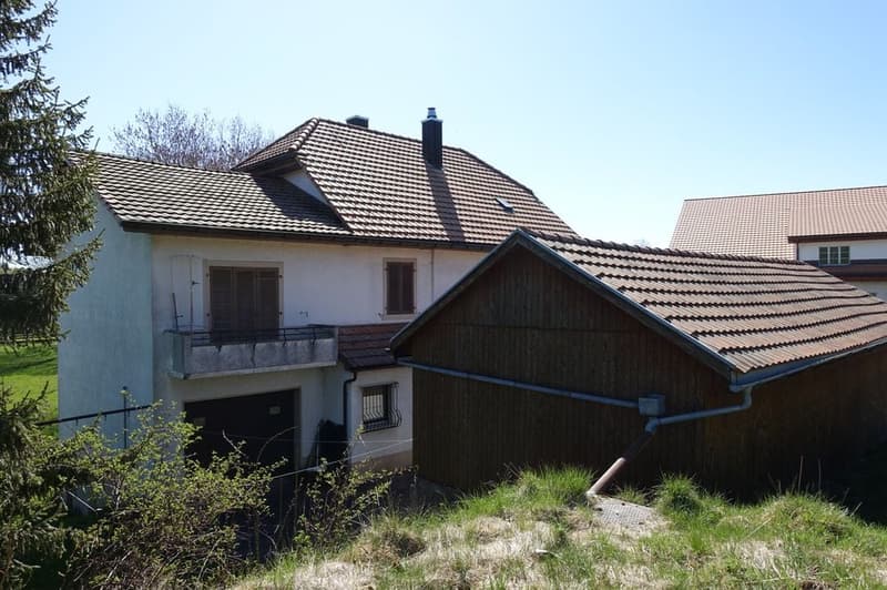 Les Reussilles - House with 6 1/2 rooms and storage room (4)