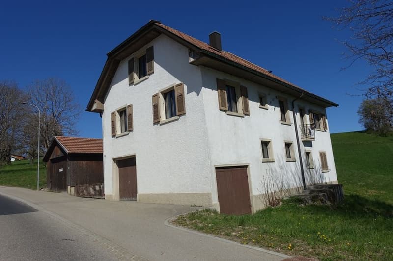 Les Reussilles - House with 6 1/2 rooms and storage room (1)