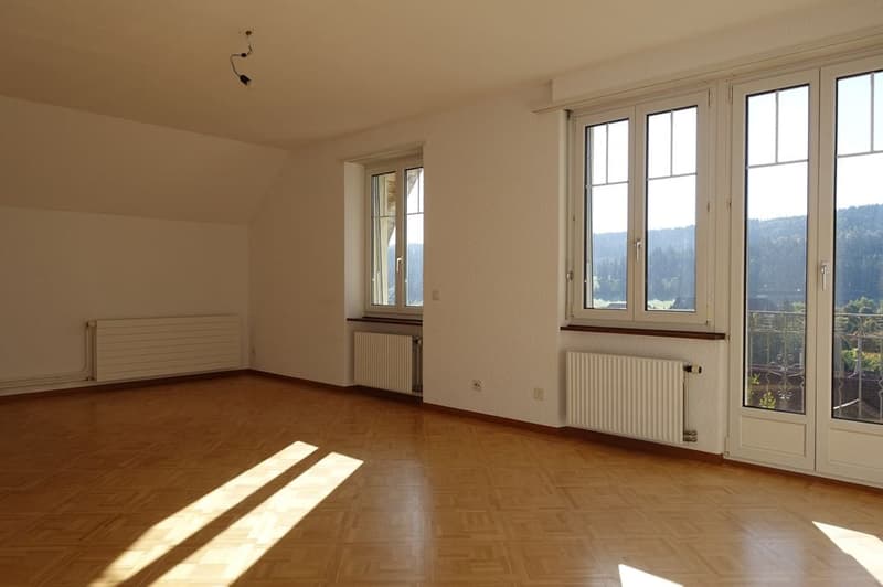 Tramelan - Appartement lumineux de 3 1/2 pièces situé au centre de la localité (1)