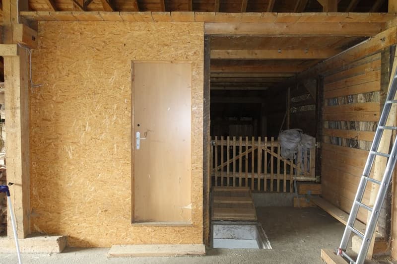 Les Reussilles - Appartement de 4 1/2 pièces + 2 chambres indépendantes + studio + 3 boxes à chevaux (14)