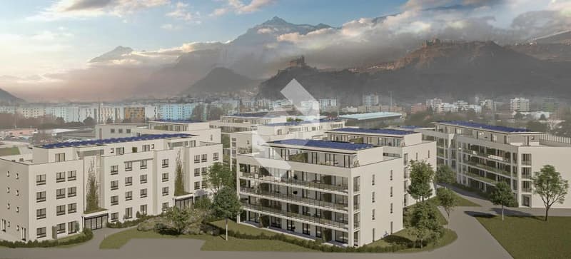 Greenparc phase II : Ecoquartier à Sion (1)