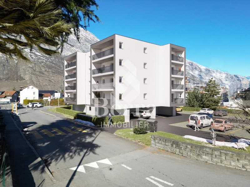 3,5 locali con orientamento sud-est al 1° piano! (4)