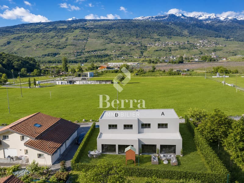 Villas jumelées de 5.5 pcs à Chalais (4)