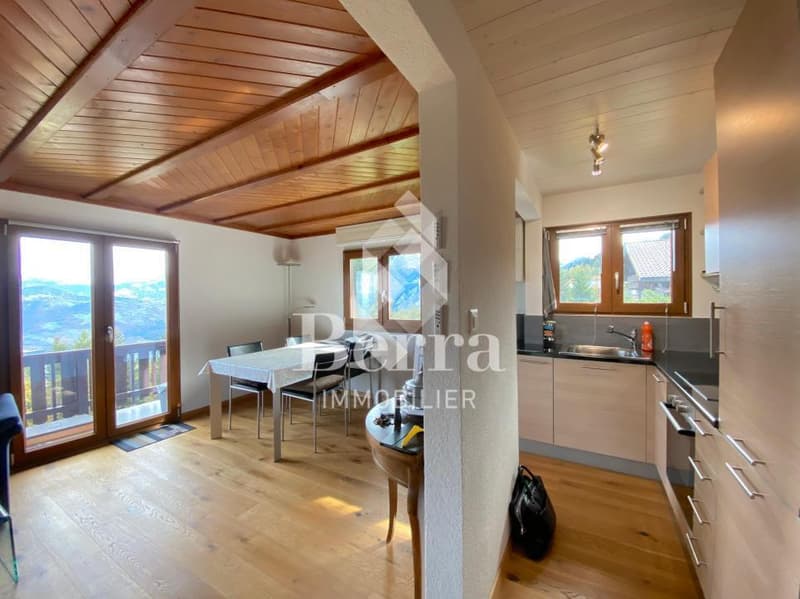 Beautiful renovated chalet with independent studio and panoramic view of Lake Geneva (3)