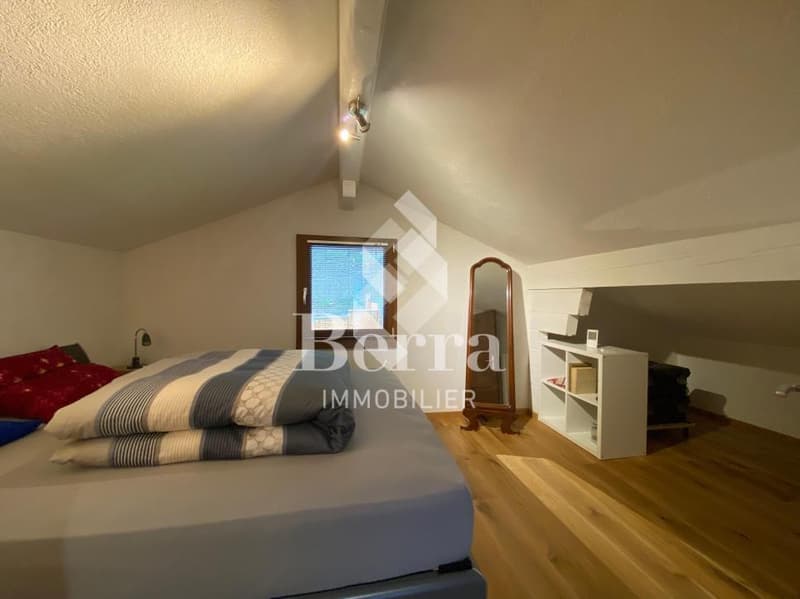 Beautiful renovated chalet with independent studio and panoramic view of Lake Geneva (9)