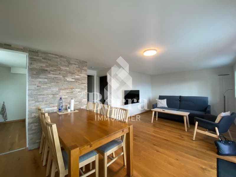 Beautiful renovated chalet with independent studio and panoramic view of Lake Geneva (6)