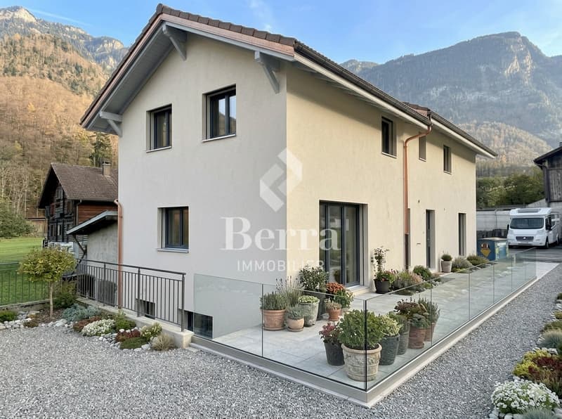 House in Châtel-sur-Bex, delivered with private vegetable garden (1)