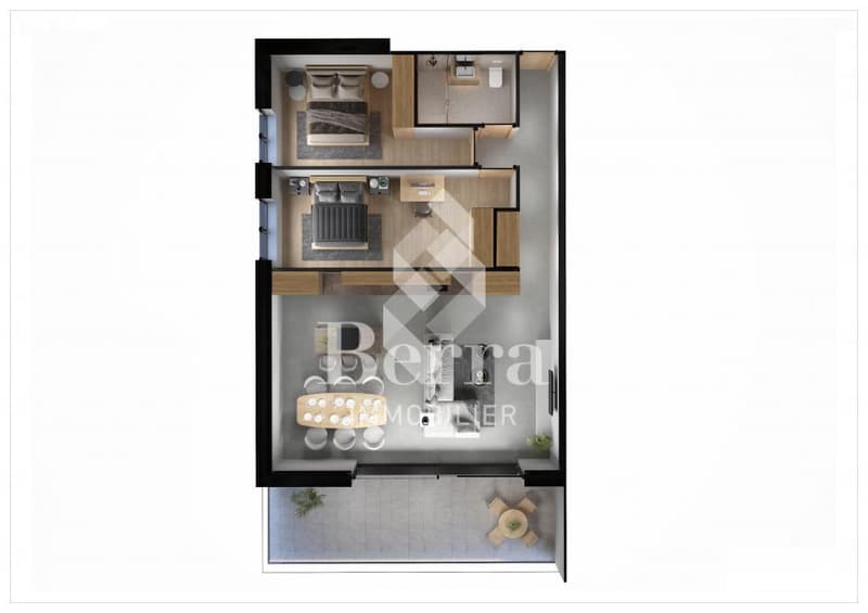 3.5 rooms new in Montana village main residence (4)