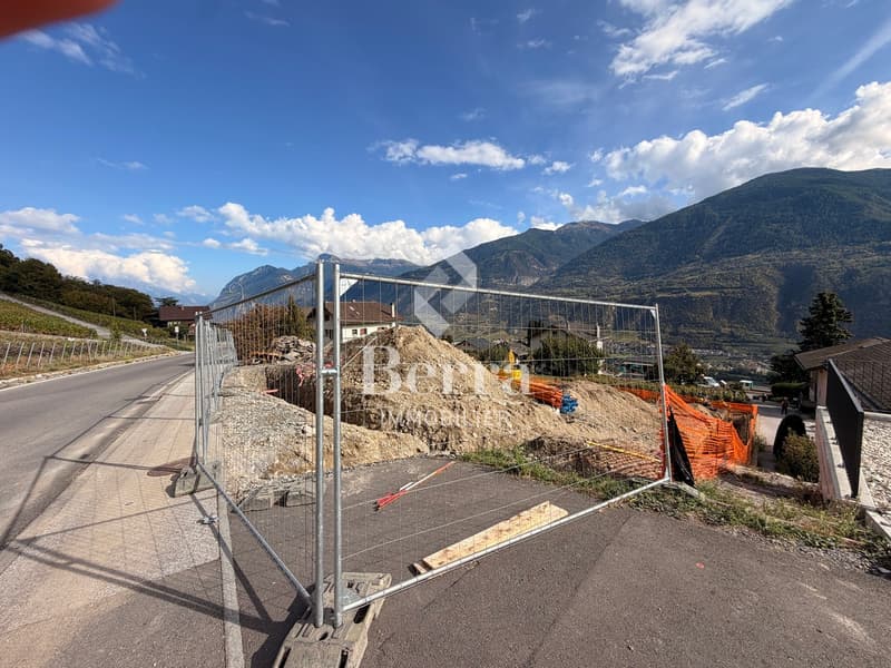Les travaux ont commencé ! Vue imprenable sur le plaine et ensoleillem (8)