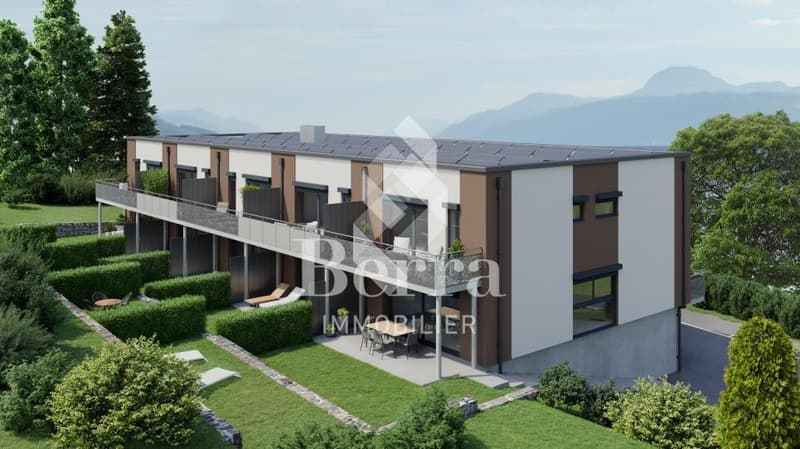 Ampia villa a schiera su 3 livelli di 5,5 locali (2)
