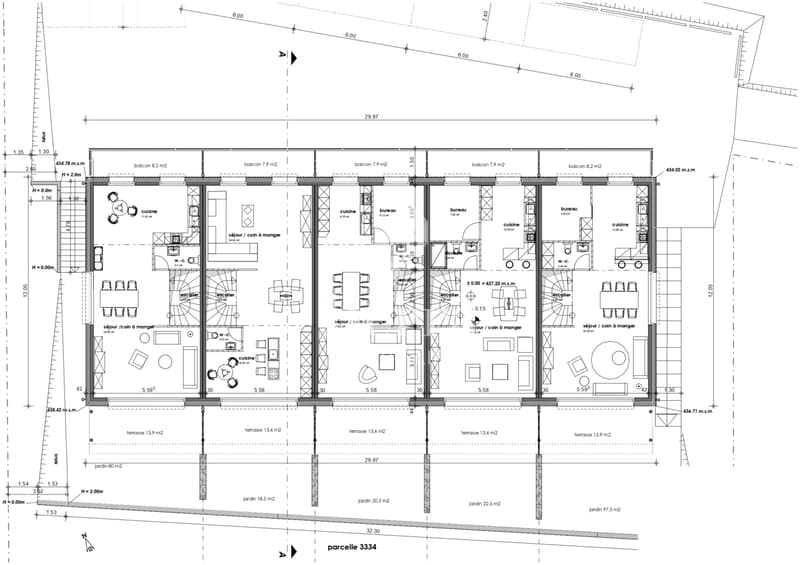 Ampia villa a schiera su 3 livelli di 5,5 locali (11)