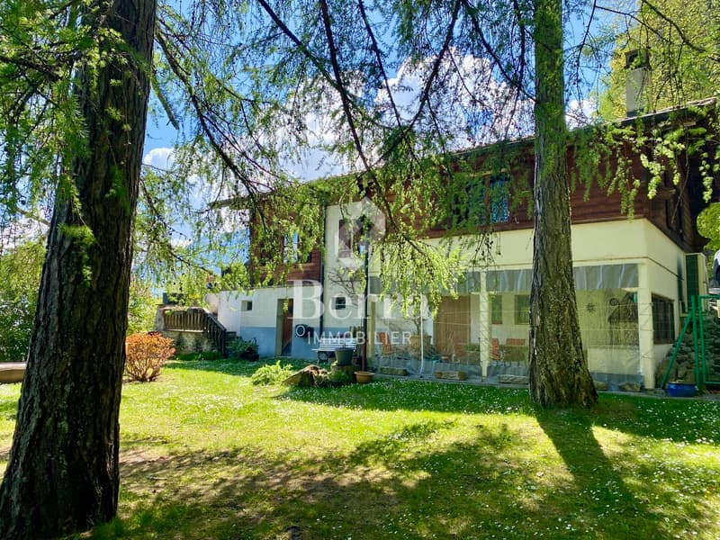 Villa mit unvergleichlichem Blick und großem Grundstück in Ravoire, nahe Martigny (8)