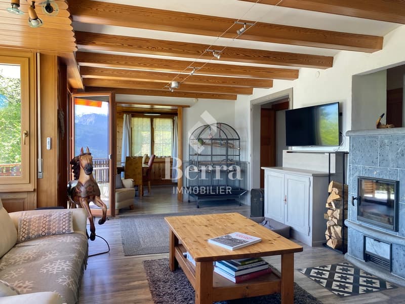 Villa mit unvergleichlichem Blick und großem Grundstück in Ravoire, nahe Martigny (11)
