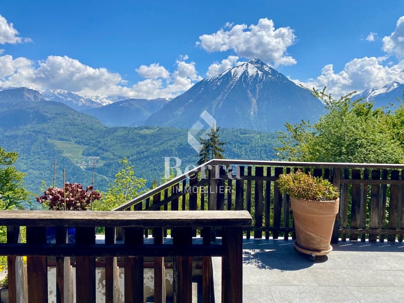 Villa mit unvergleichlichem Blick und großem Grundstück in Ravoire, nahe Martigny (6)