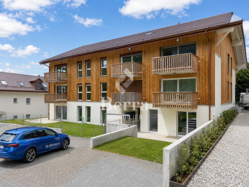 Grand appartement neuf de 4,5 pièces au 2ème étage - Ollon (12)