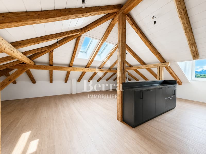Bel appartement neuf de 2.5 pièces dans les combles - Lot 23 (2)