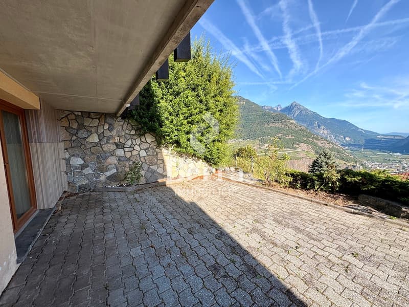 Studio mit Terrasse und superber Aussicht auf die Ebene! (1)