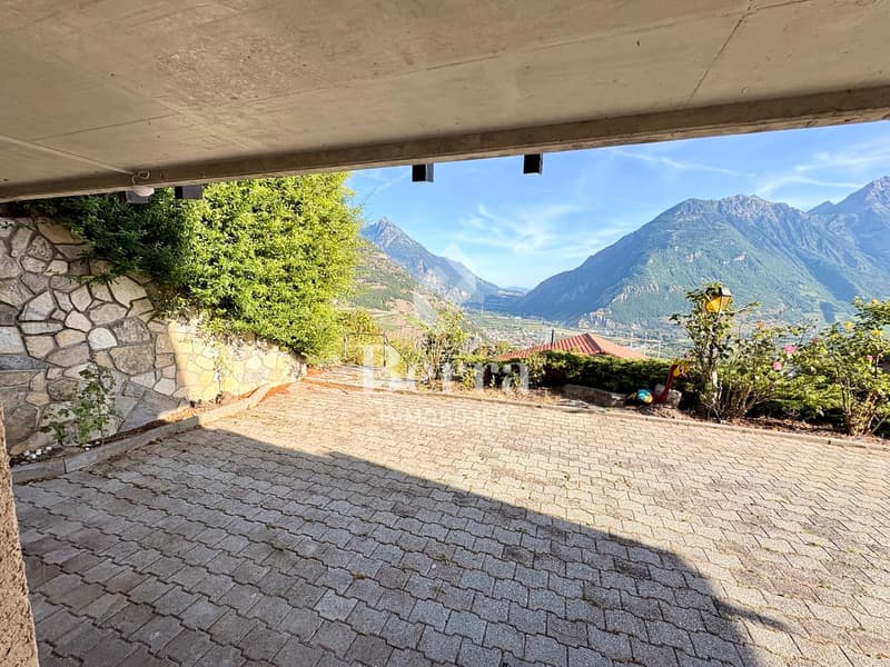 Studio mit Terrasse und superber Aussicht auf die Ebene! (8)