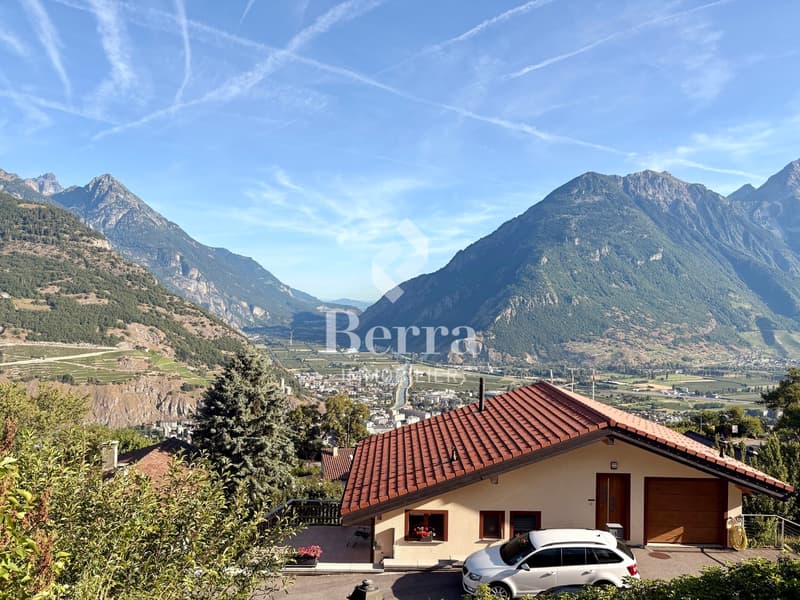 Studio mit Terrasse und superber Aussicht auf die Ebene! (4)